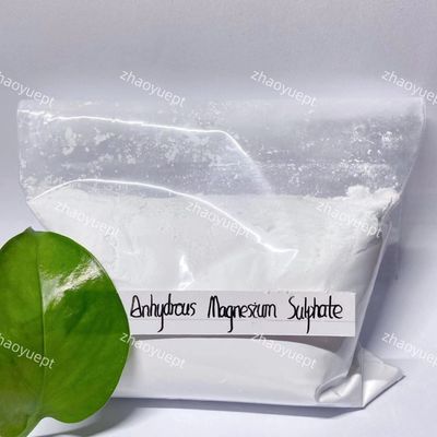 Sulfato di magnesio anidro bianco in polvere CAS 7487-88-9 solubile in acqua