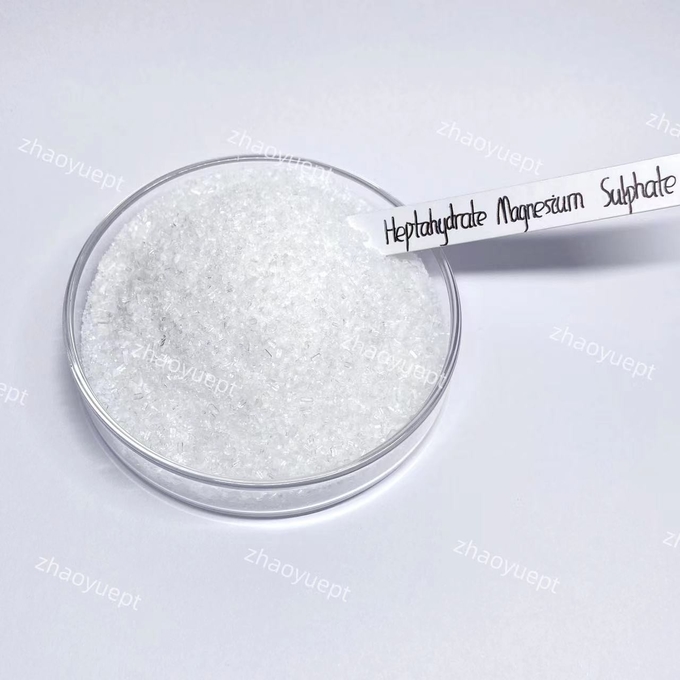 CAS 10034-99-8 Eptaidrato Solfato di magnesio 99% MgSO4 · 7H2O industriale 0