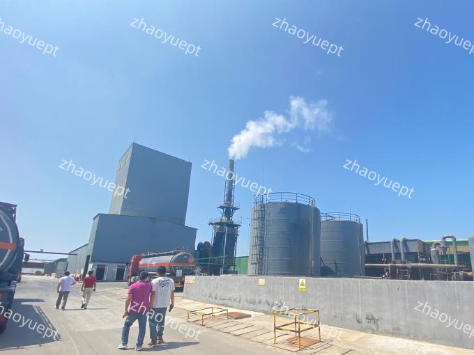 Weifang Zhaoyu Environmental Protection Technology Co., Ltd. linea di produzione in fabbrica 2