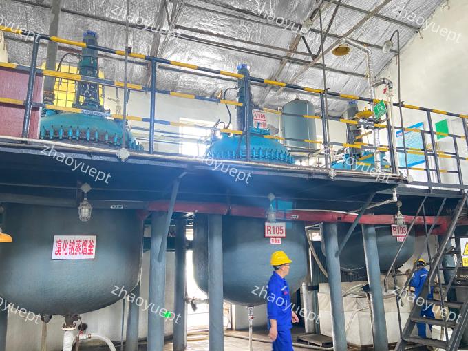 Weifang Zhaoyu Environmental Protection Technology Co., Ltd. linea di produzione in fabbrica 4